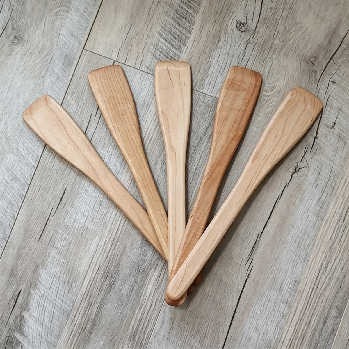 Maple Straight Edge Mixing Paddle