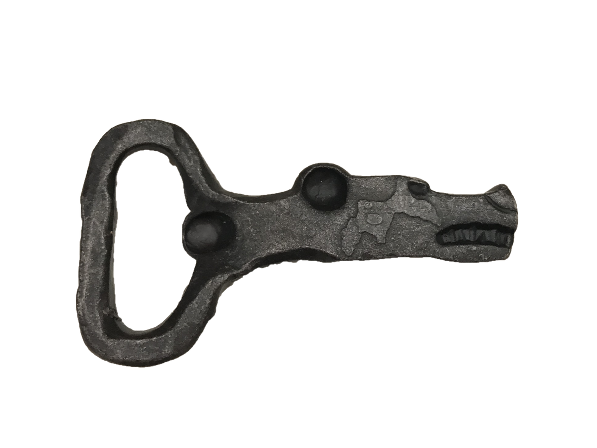 Hand-Forged Steel Bear Head Bottle Opener