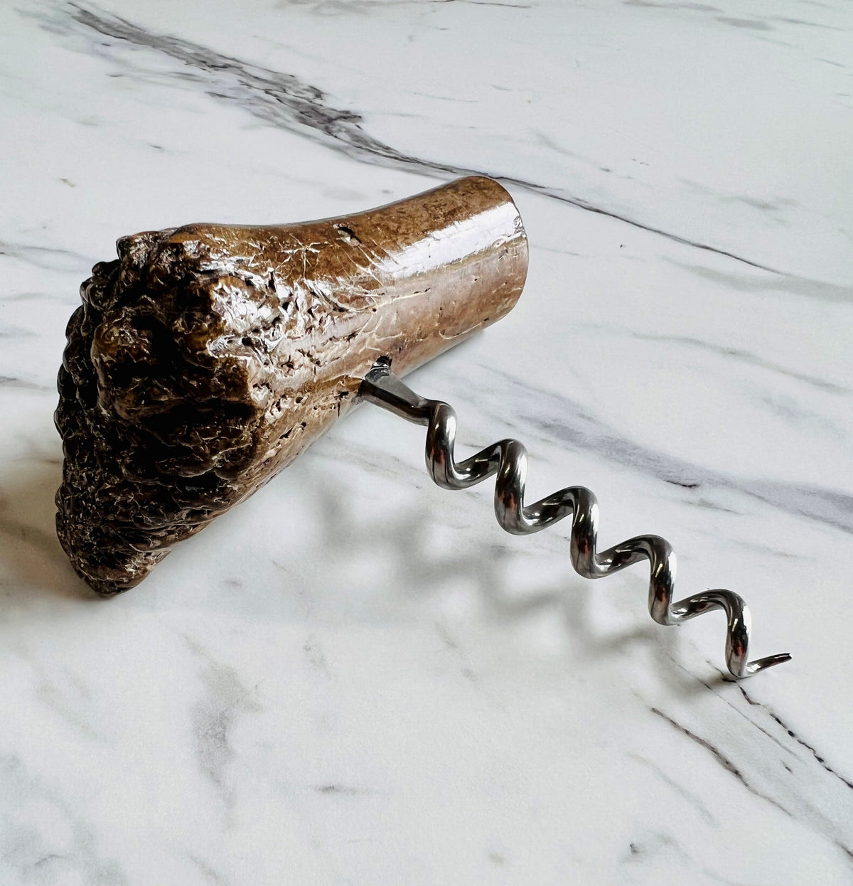 Fossil Walrus Oosik Bone Corkscrew